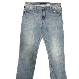 Rock & Republic Skinny Fit Women's Light Blue Jeans Sz 14 Denim Rx